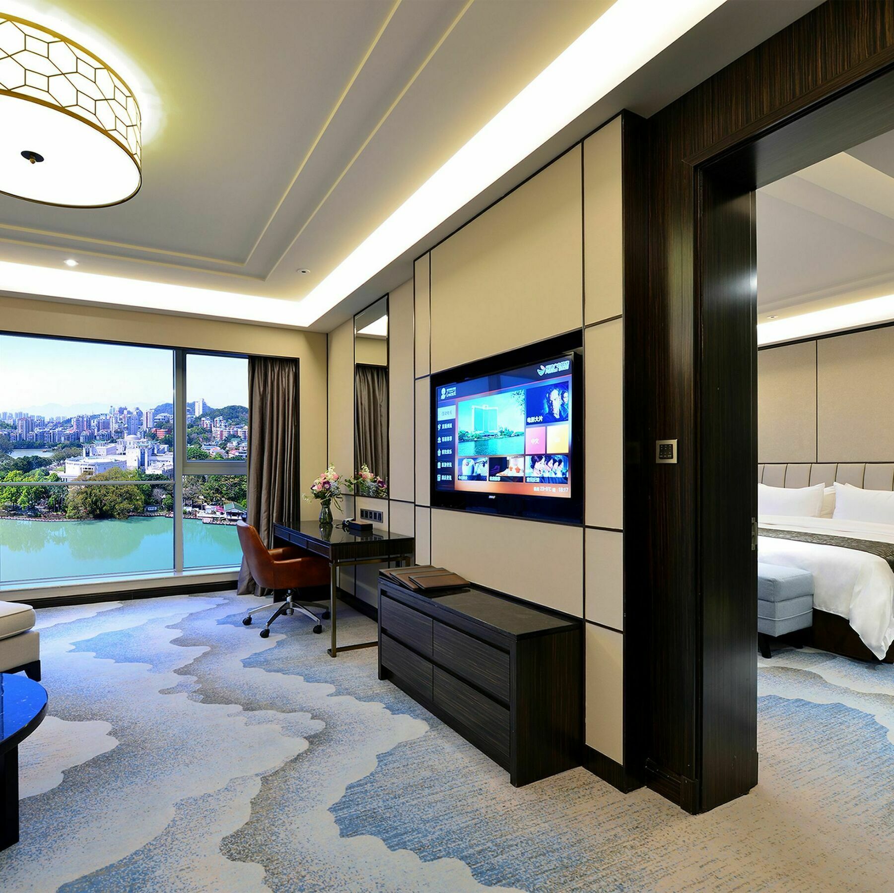 Fuzhou Lakeside Hotel Екстер'єр фото